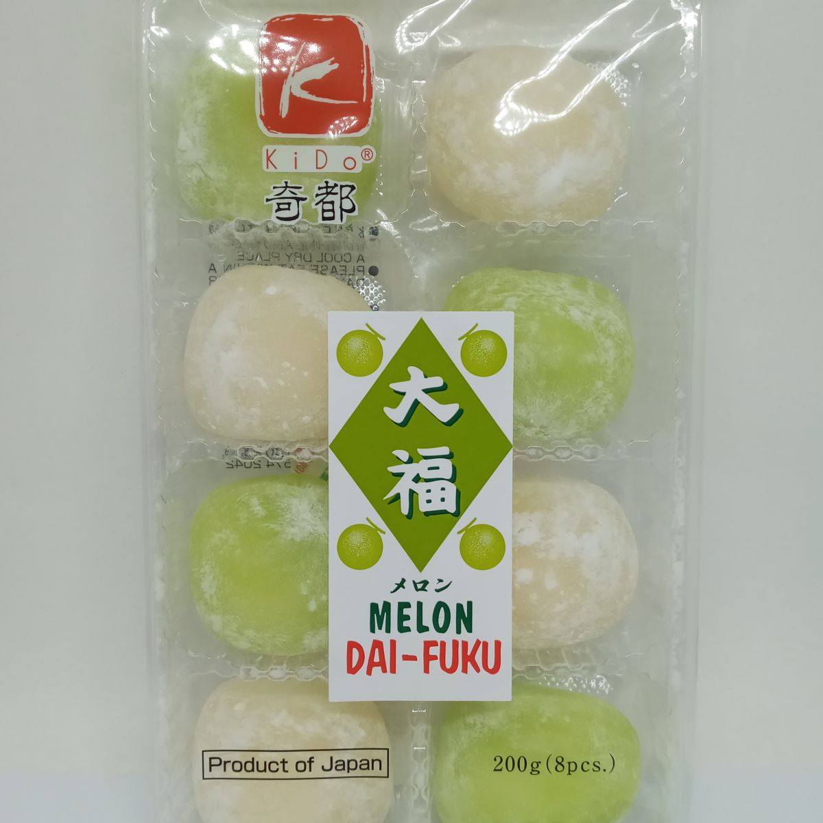 DAIFUKU MELON 12/200g KIDO YS2K01 melon daifuku FR 01.25 *