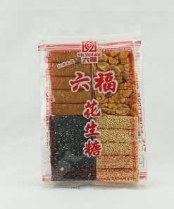 BONBON CACAHUETE MIX 48/170g SIX FORTUNE mix nut bar 03.25 *