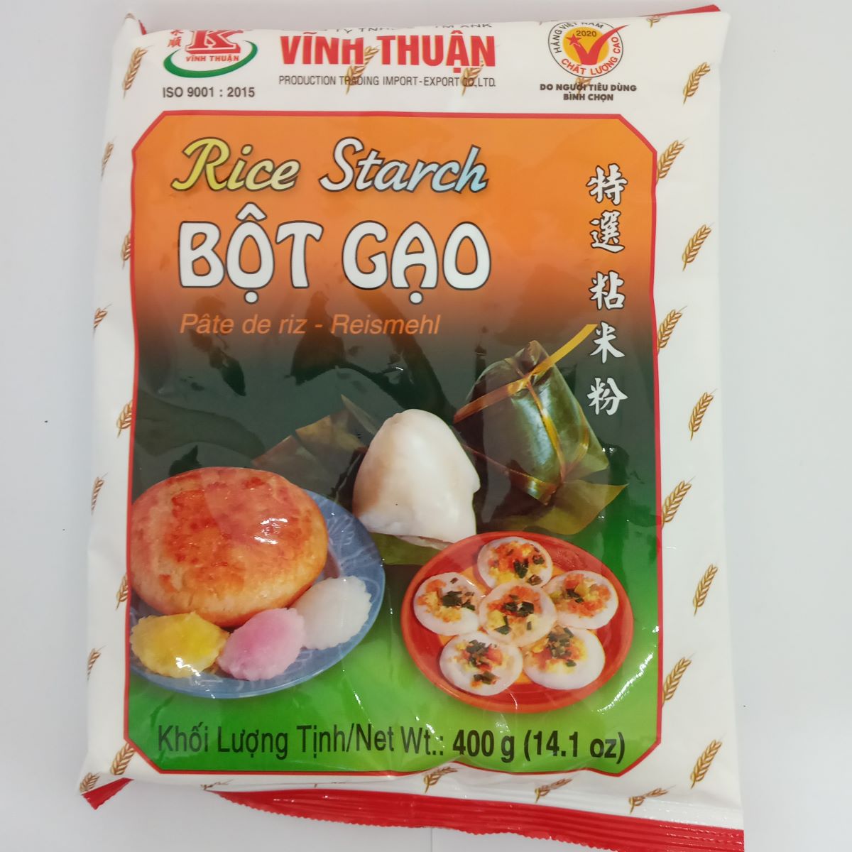 FARINE DE RIZ 20/400g VINH TUAN bot gao 01.25 *