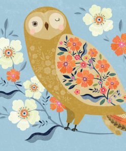 Carte d’art Bee Brown « Owl »