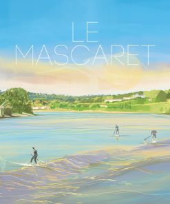 Carte d&rsquo;art Fish Art Work « Mascaret »