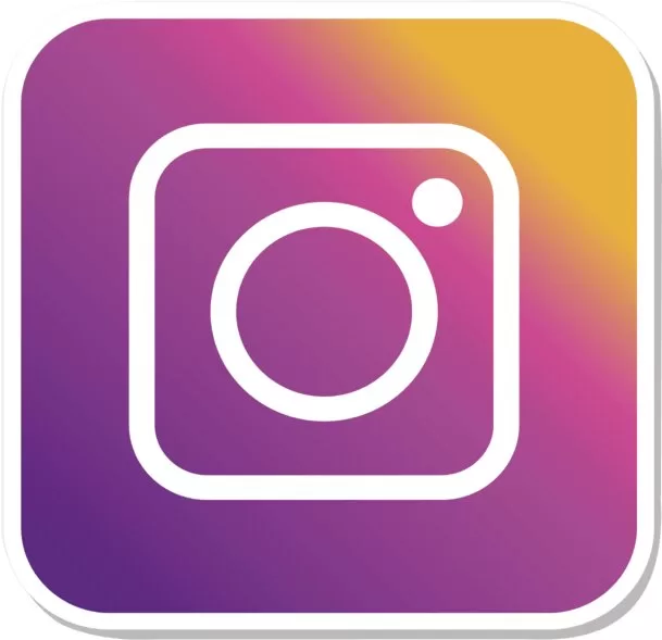 Sticker adhésif Instagram