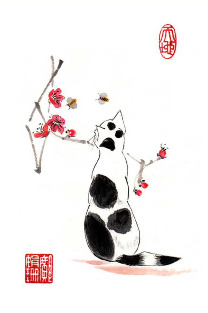 Cahier A5 Kwong Kuen Shan « Miss Cherry Blossom »