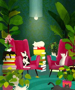 Carnet A6 Katherine Quinn « Cats, books and plants »