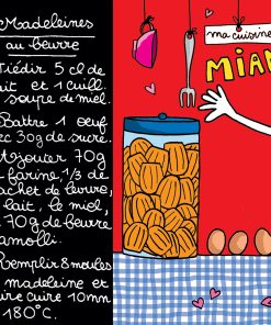 Magnet Recettes Cécile Drevon « Madeleines au beurre »