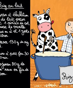 Magnet Recettes Cécile Drevon « Riz au lait »