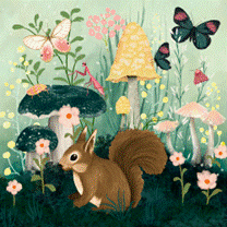 Carte d’art Katherine Quinn « Squirrel »