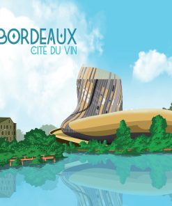 Carte d&rsquo;art Raoul Paoli « Cité du Vin »