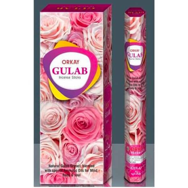 Encens à la rose – Lot de 120 bâtonnets